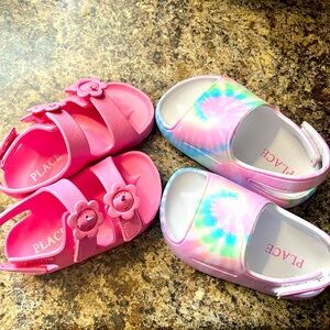 The Children’s Place Toddler sandals, size 5, brand new without tags.